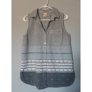 Faded Glory Sleeveless denim top